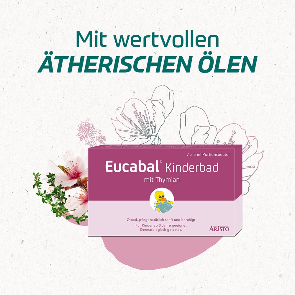 Eucabal Kinderbad mit Thymian 7X5 ml Bad