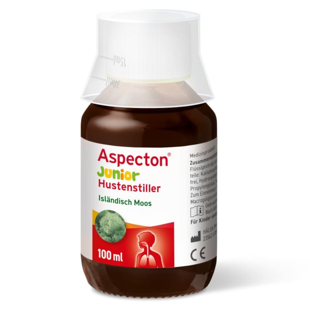 ASPECTON Junior Hustenstiller Isländisch Moos Saft 100 ml Saft