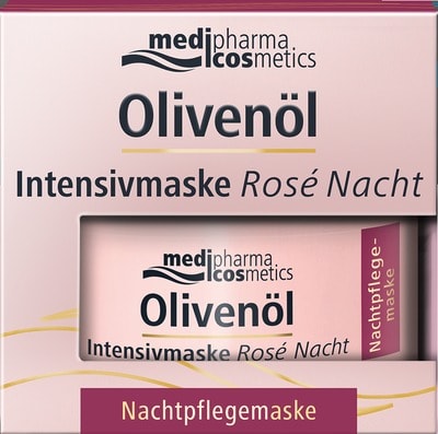 Olivenöl Intensivmaske rose Nacht 50 ml Creme