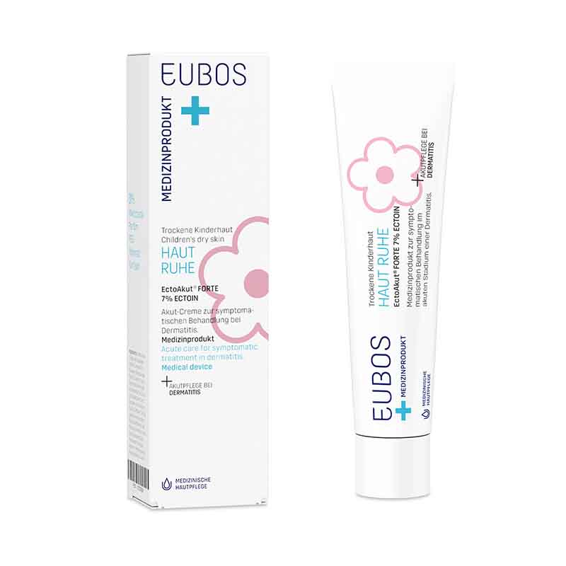 EUBOS TROCKENE KINDER-HAUT HAUT RUHE EctoAkut forte 7% Ectoin 30 ml Creme