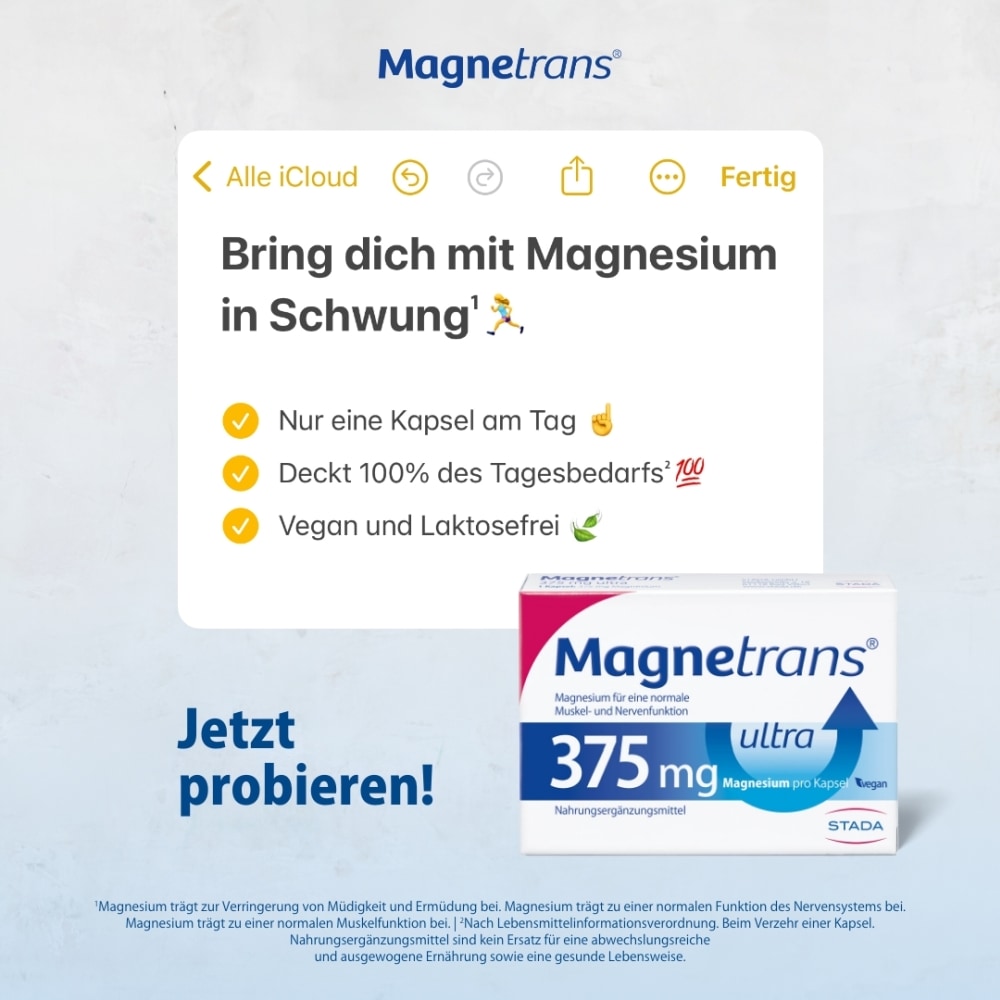 Magnetrans ultra 375 mg 50 St Kapseln