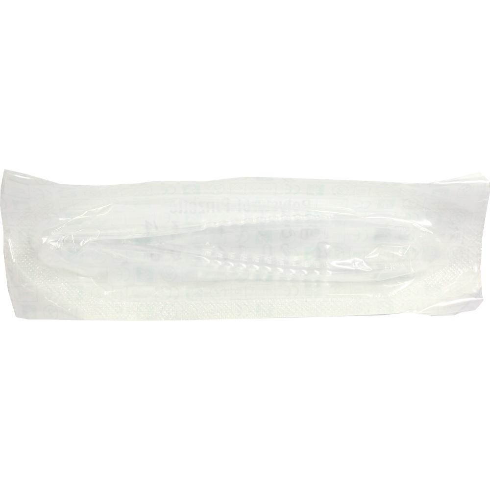 PINZETTE Einmal steril transparent 1 St