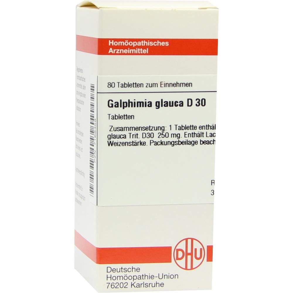 GALPHIMIA GLAUCA D 30 Tabletten 80 St Tabletten