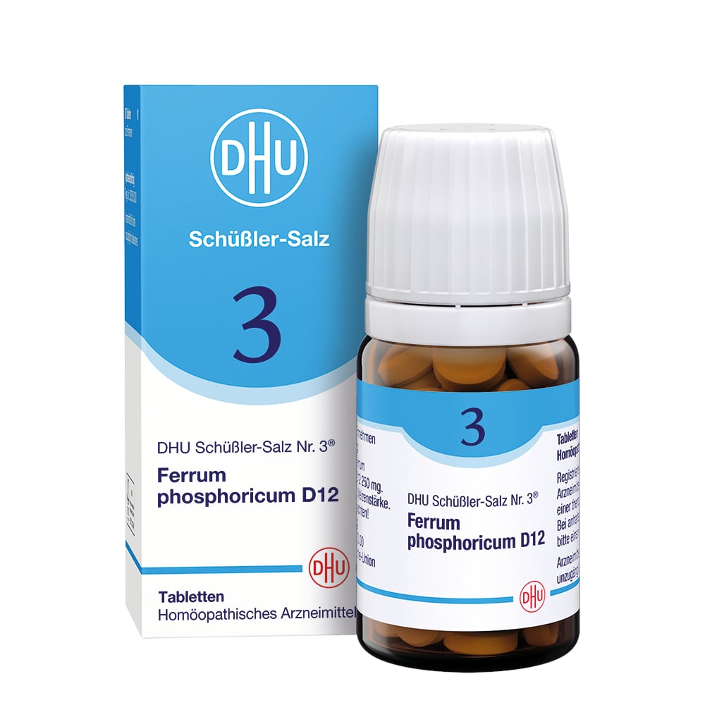 DHU Schüßler-Salz Nr. 3 Ferrum phosphoricum D12 80 St Tabletten