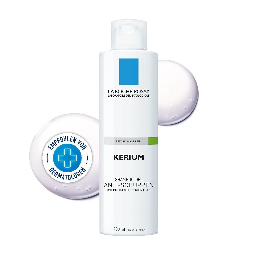 LA ROCHE-POSAY Kerium Anti-Schuppen Gelshampoo 200 ml Shampoo