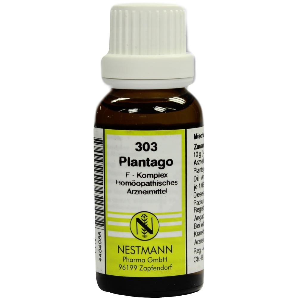 PLANTAGO F Komplex Nr.303 Dilution 20 ml Dilution