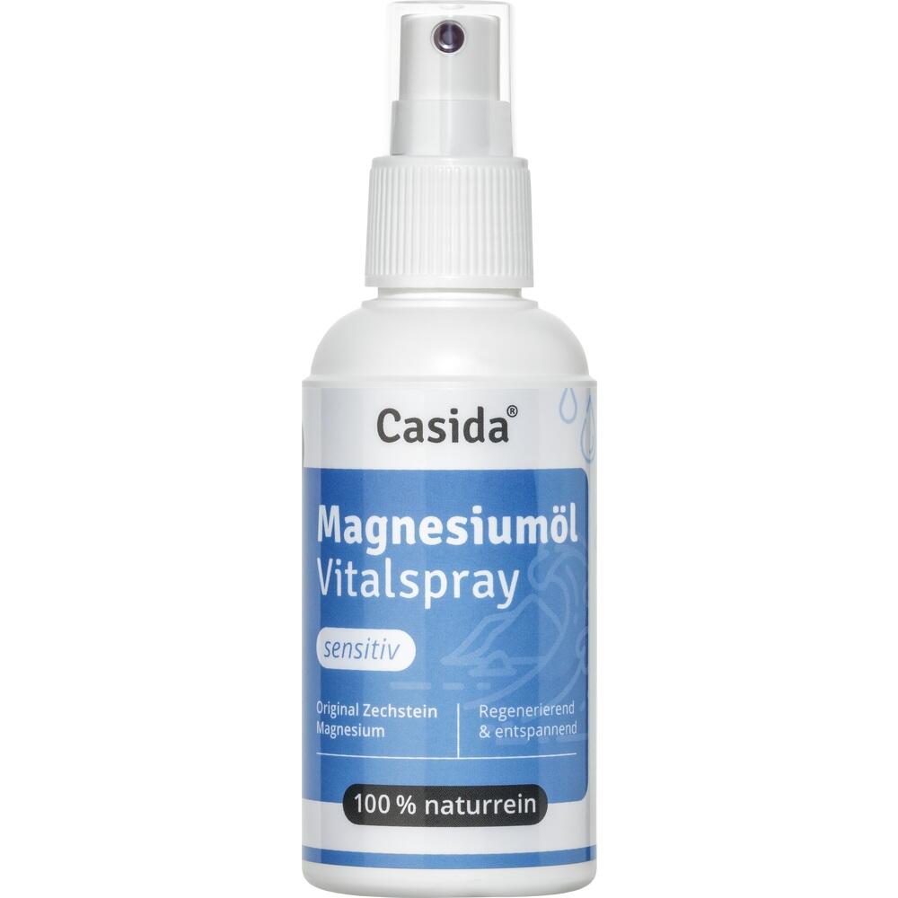 Casida Magnesiumöl Vitalspray Sensitiv Zechstein 100 ml Spray