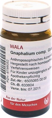WALA Gnaphalium comp. 20 g Globuli