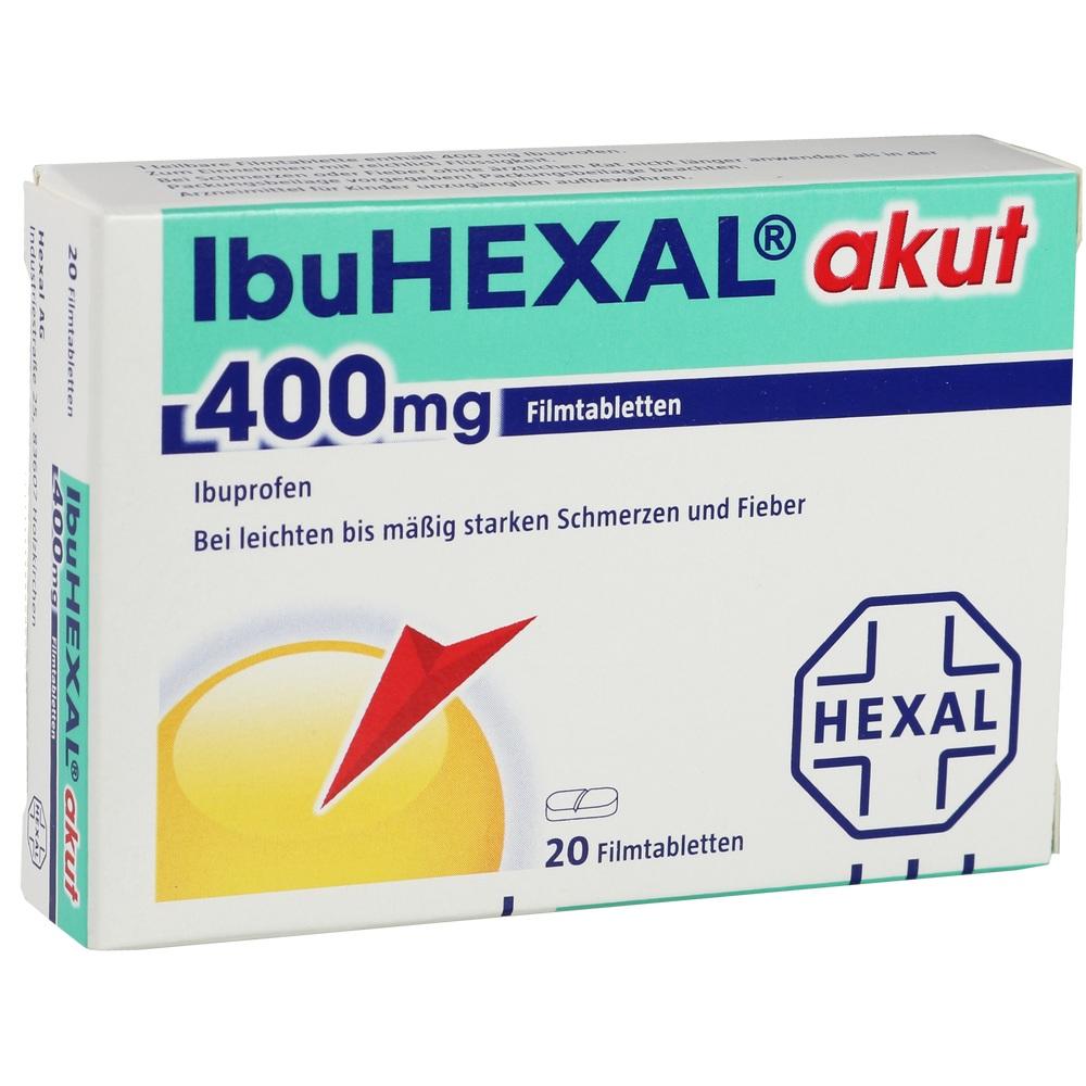 IbuHEXAL akut 400mg 20 St Filmtabletten