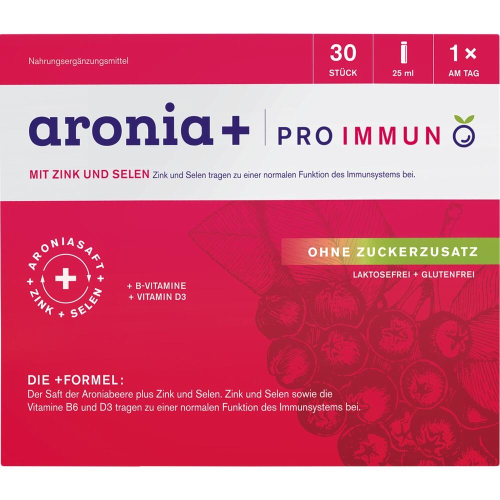 aronia+ PRO IMMUN 30X25 ml Trinkampullen