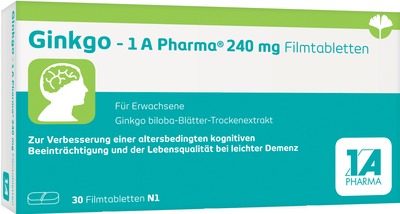 Ginkgo 1A Pharma 240mg  30 St Filmtabletten