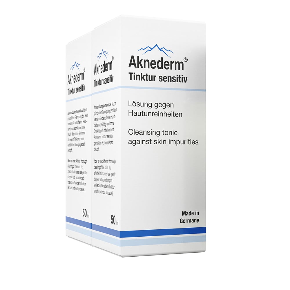 Aknederm Tinktur sensitiv 2x50ml 2X50 ml Tinktur