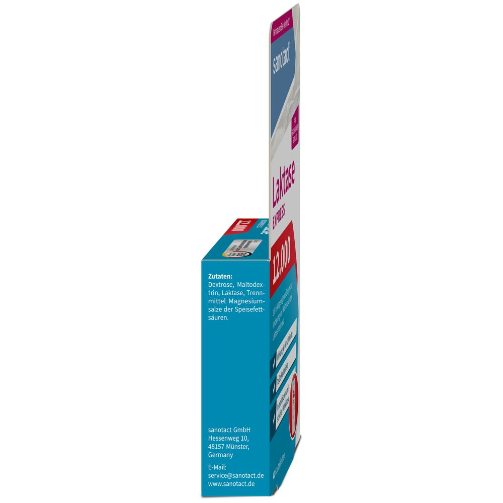 sanotact Laktase EXPRESS 12.000 40 St Kautabletten