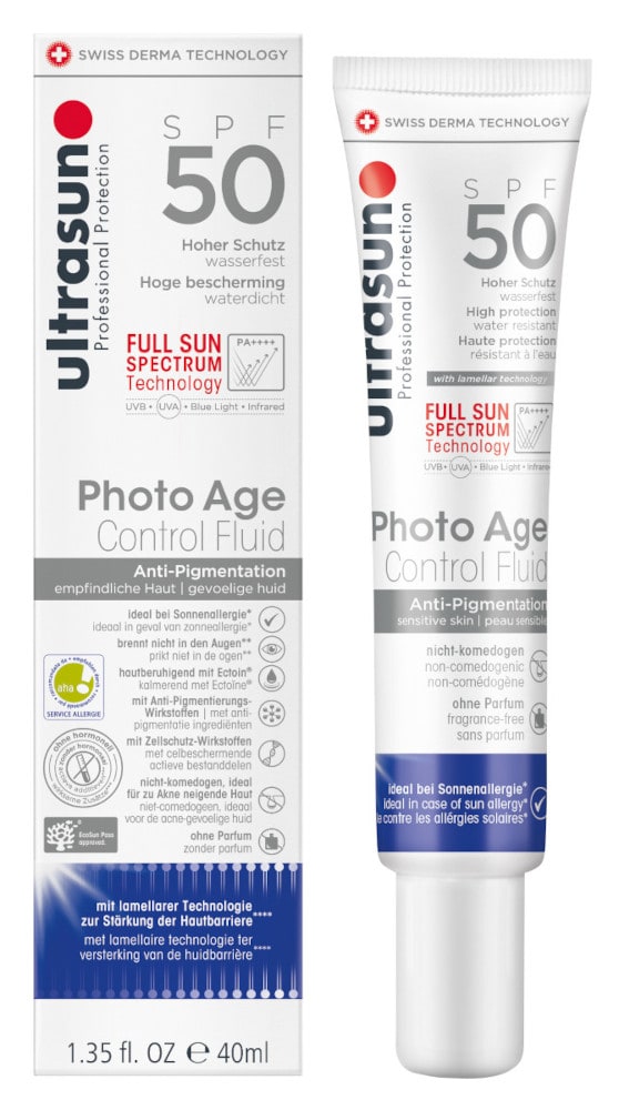 ultrasun Photo Age Control Fluid SPF 50 40 ml Gel
