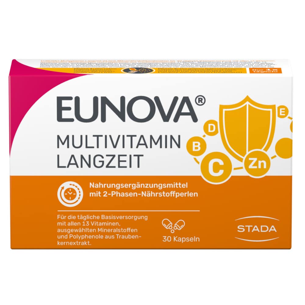 EUNOVA MULTIVITAMIN LANGZEIT 30 St Kapseln