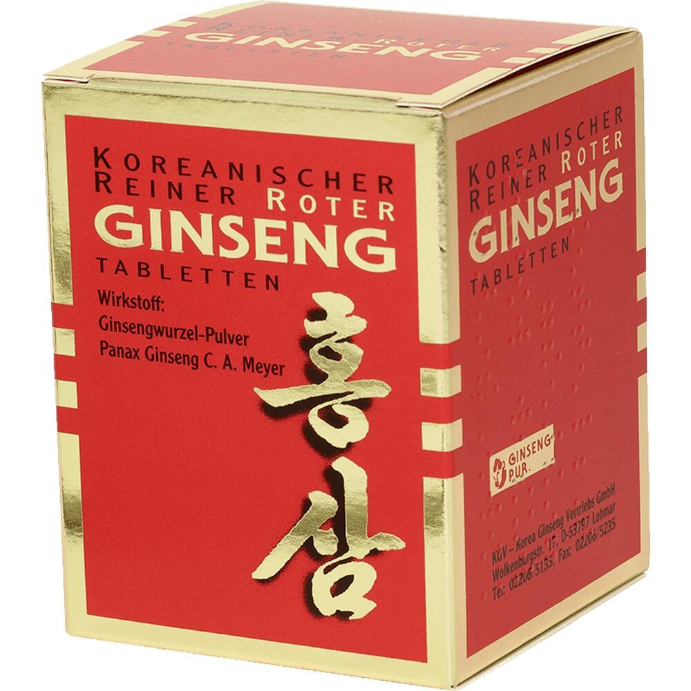 Koreanischer Reiner Roter Ginseng 200 St Tabletten