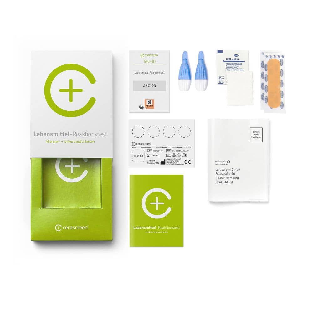 cerascreen Lebensmittel-Reaktionstest 1 St Test
