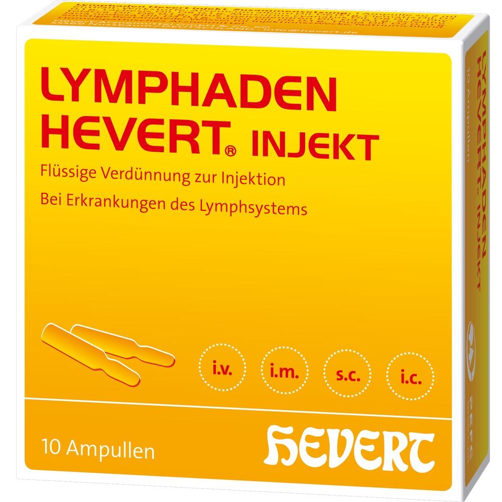 LYMPHADEN HEVERT injekt Ampullen 10 St Ampullen
