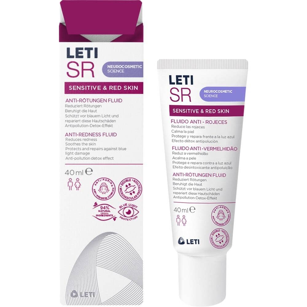 LETI SR ANTI-RÖTUNGEN FLUID 40 ml Emulsion