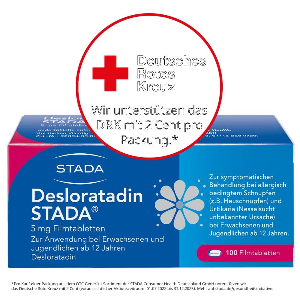 Desloratadin STADA 5 mg 100 St Filmtabletten