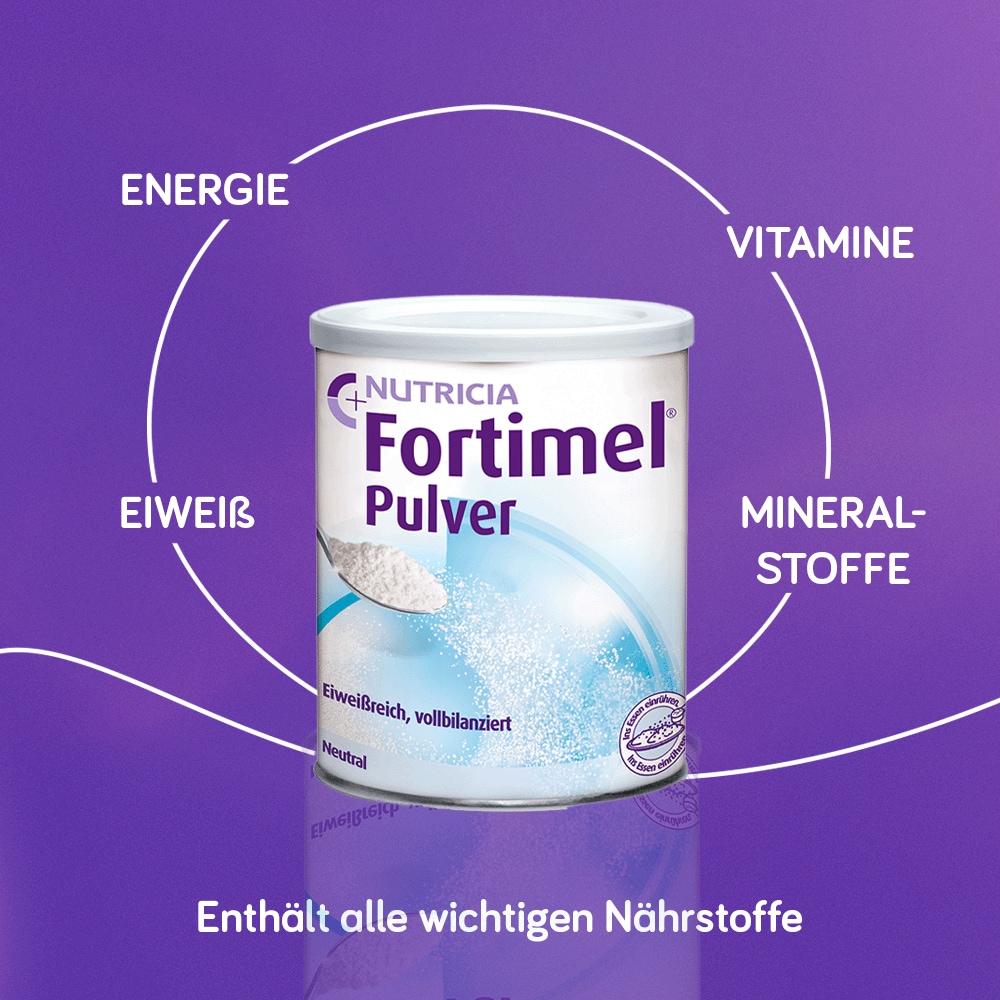 Fortimel Pulver Aufbaunahrung Neutral  335 g Pulver