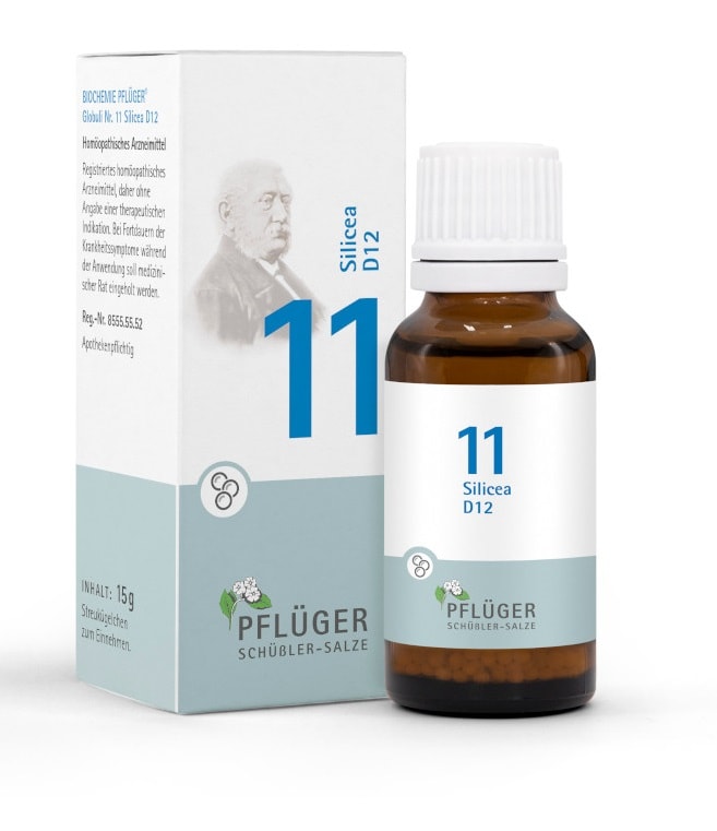 Schüßler-Salz Nr. 11 Silicea D12 15 g Globuli