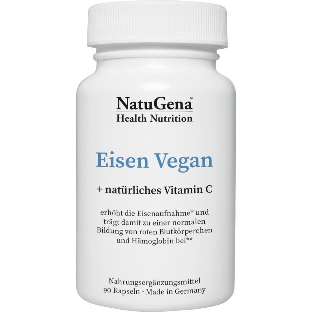 NatuGena Eisen Vegan  90 St Kapseln