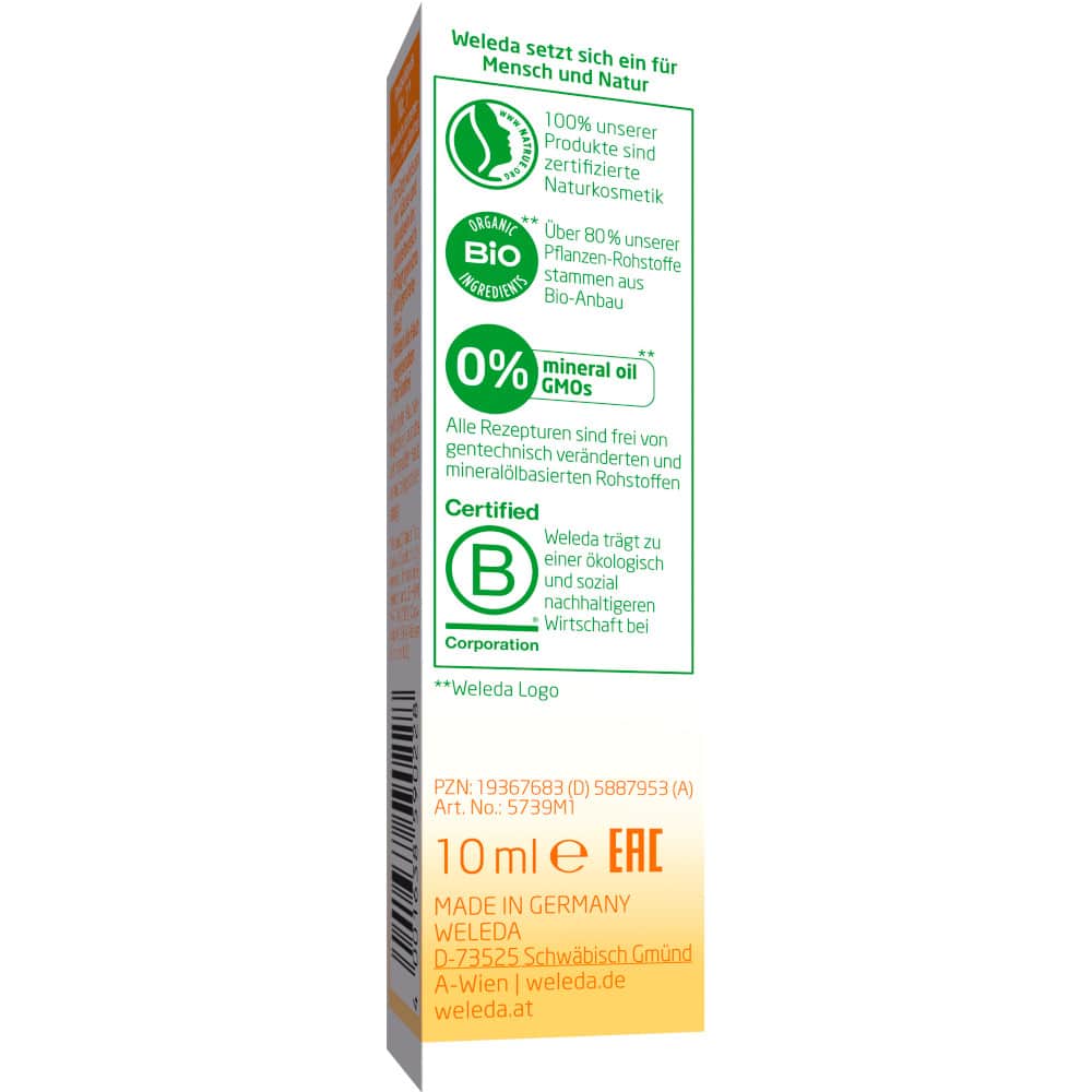 WELEDA baby Wundschutzcreme Parfümfrei 10 ml Creme
