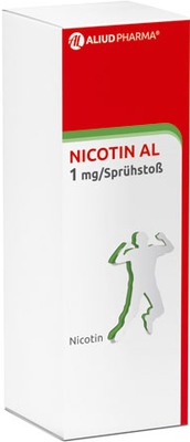 Nicotin AL 1 mg / Sprühstoß zur Rauchentwöhnung 1 St Spray