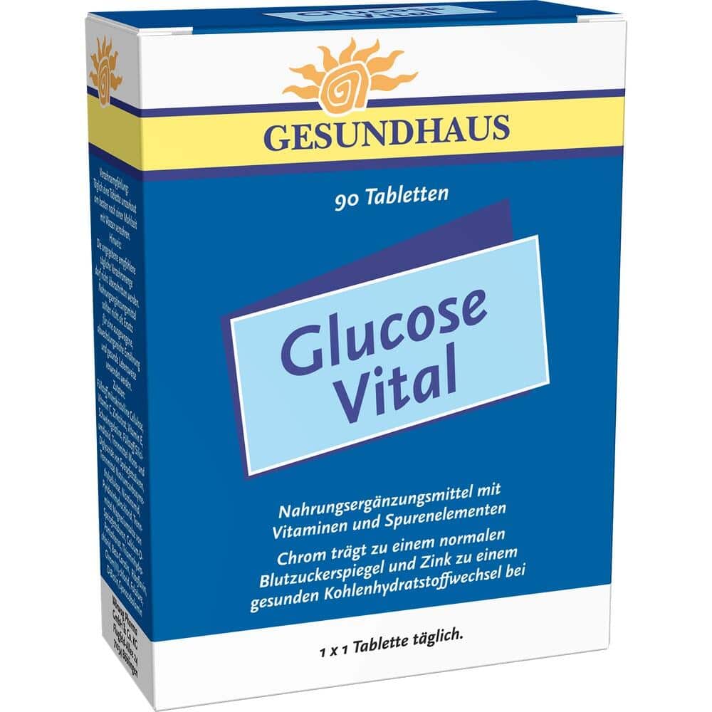 GESUNDHAUS Glucose Vital 90 St Tabletten