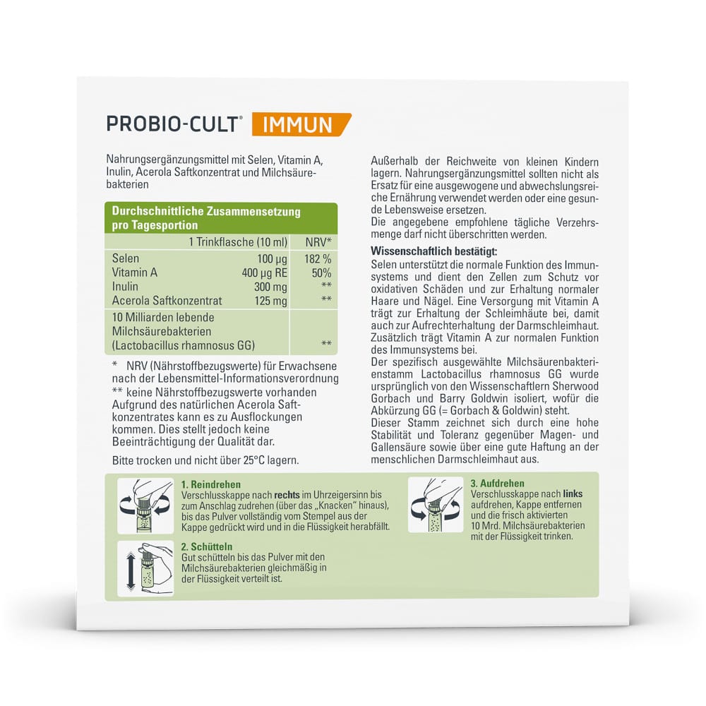 PROBIO-CULT IMMUN DARMFLORA-BALANCE 36 St Trinkampullen