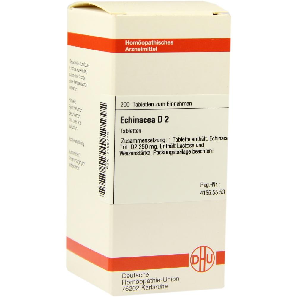 ECHINACEA HAB D 2 Tabletten 200 St Tabletten