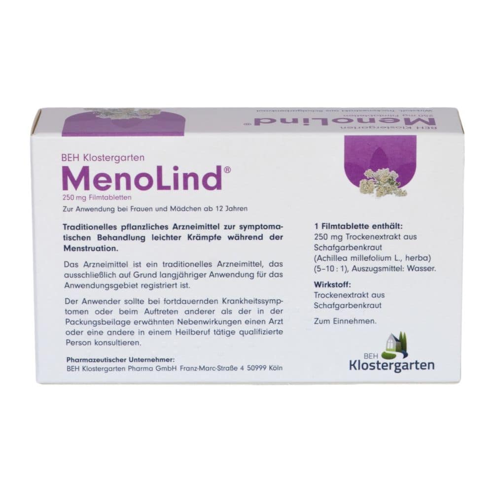 BEH Klostergarten MenoLind 30 St Filmtabletten