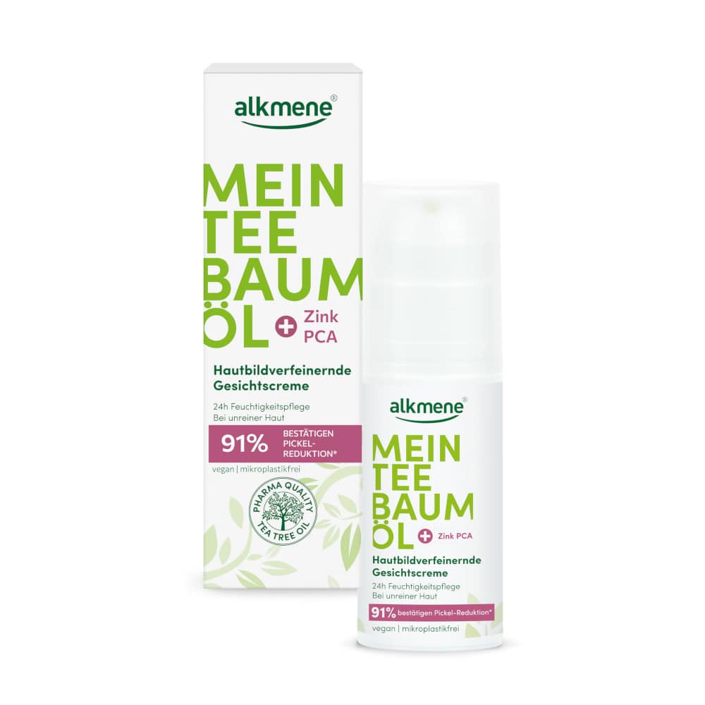 alkmene MEIN TEE BAUM ÖL Hautbildverfeinernde Gesichtscreme 50 ml Creme