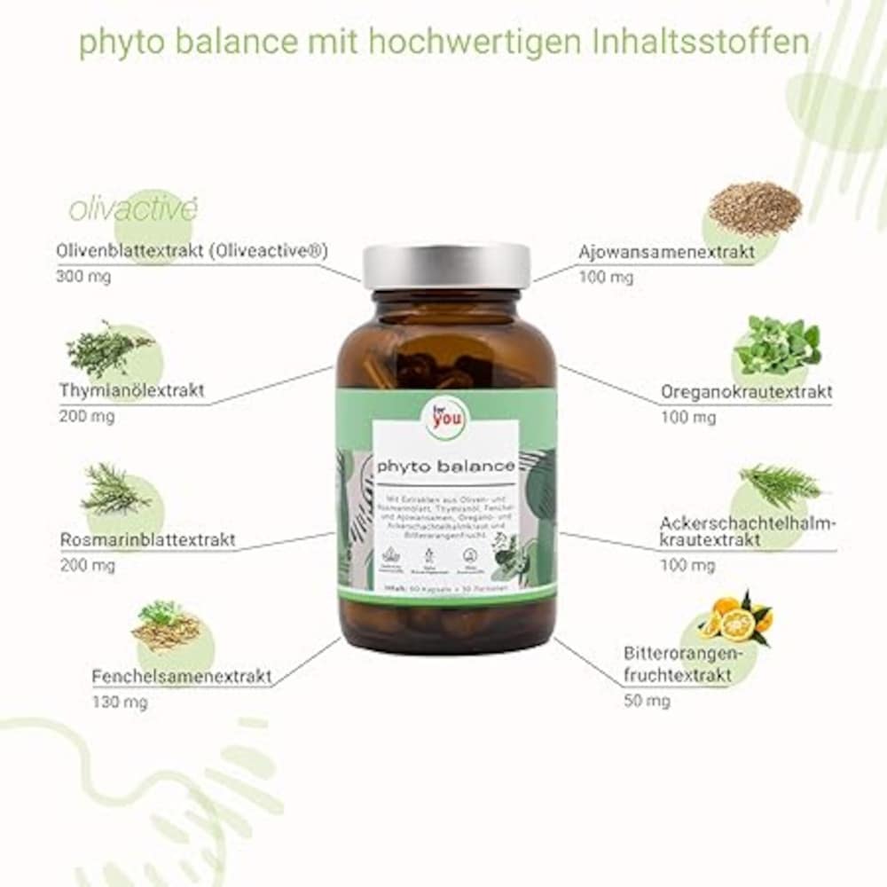 for you phyto balance 60 St Kapseln