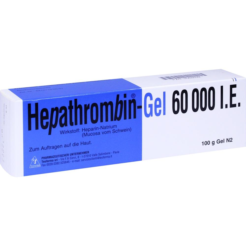 Hepathrombin 60000 100 g Gel