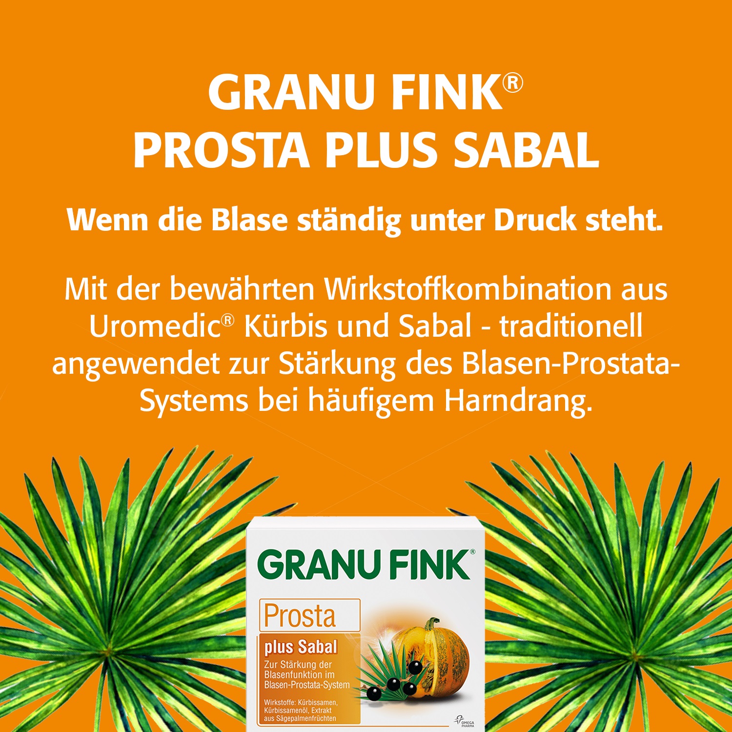 GRANU FINK Prosta plus Sabal 120 St Kapseln