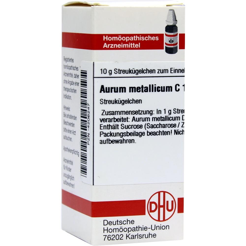 AURUM METALLICUM C 1000 Globuli 10 g Globuli