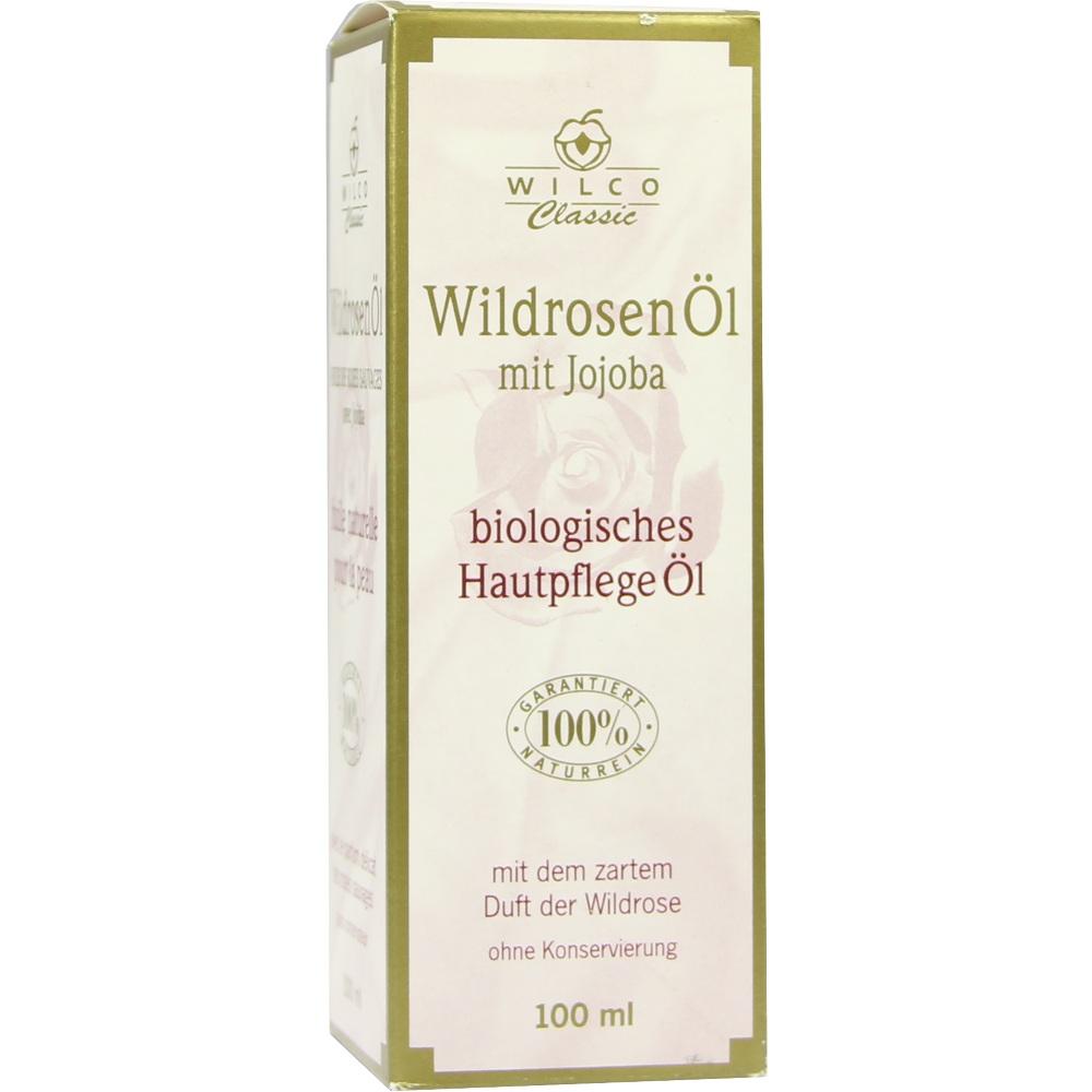 WILDROSENÖL 100% naturrein m.Jojoba 100 ml Öl