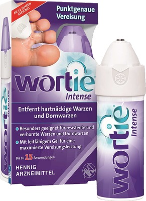 wortie Intense gegen Warzen und Dornwarzen Spray+ Gel 50 ml Dosieraerosol