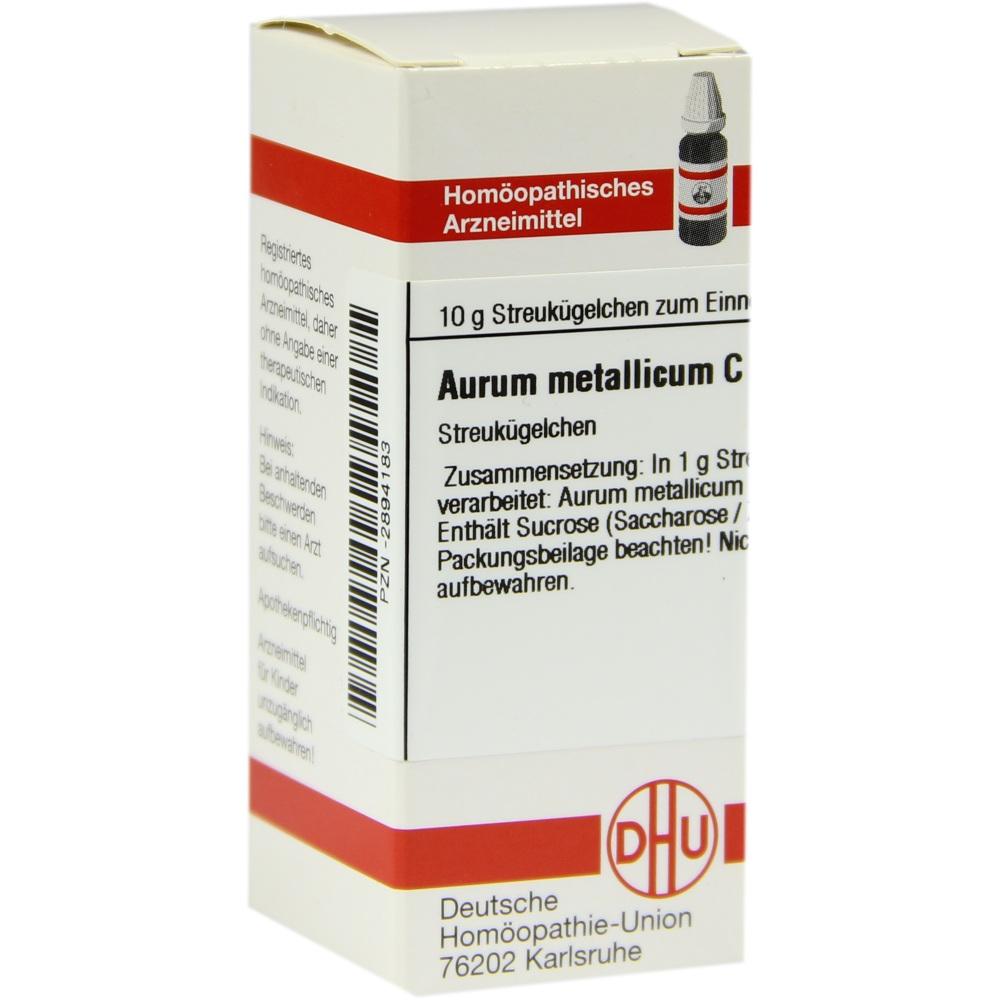 AURUM METALLICUM C 200 Globuli 10 g Globuli