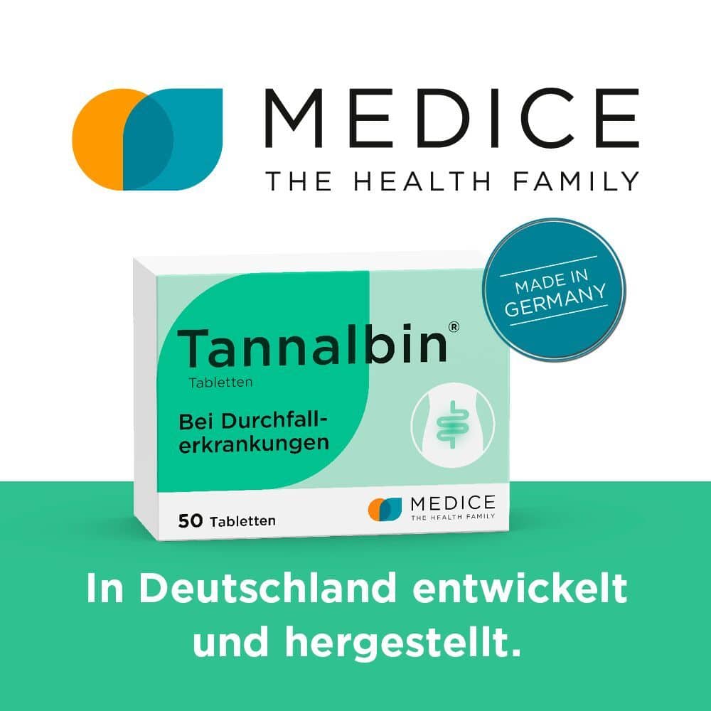 Tannalbin bei Durchfallerkrankungen 50 St Tabletten