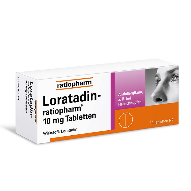Loratadin-ratiopharm 10 mg 50 St Tabletten