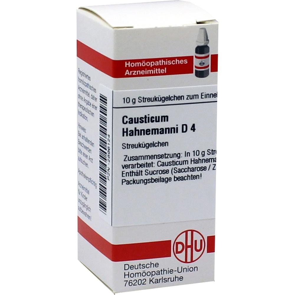 CAUSTICUM HAHNEMANNI D 4 Globuli 10 g Globuli