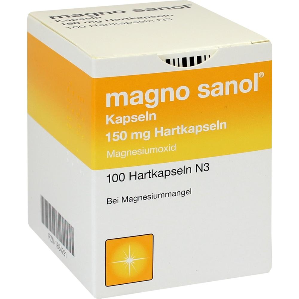 MAGNO SANOL Hartkapseln 100 St Hartkapseln
