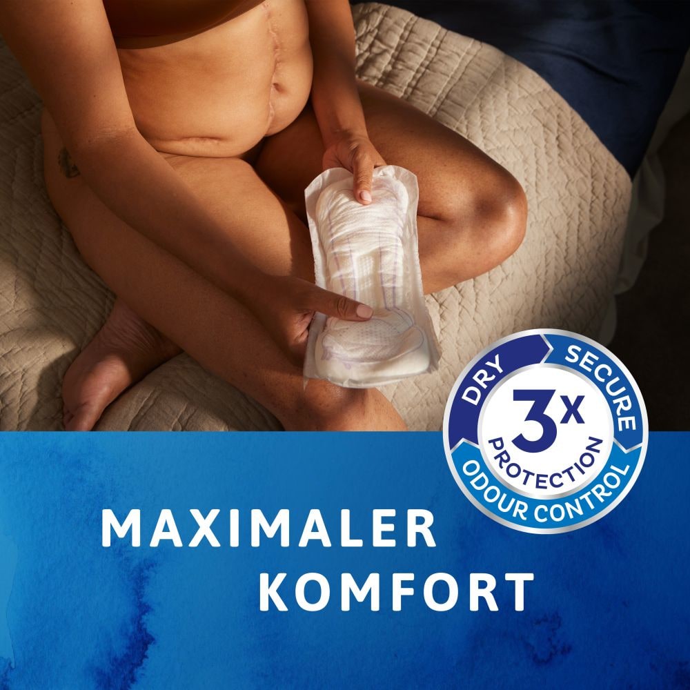 TENA Lady discreet protext+ Maxi Inkontinenz Einlagen 12X12 St Binden