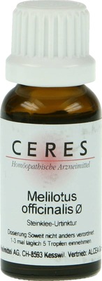 CERES Melilotus officinalis Urtinktur 20 ml Tropfen