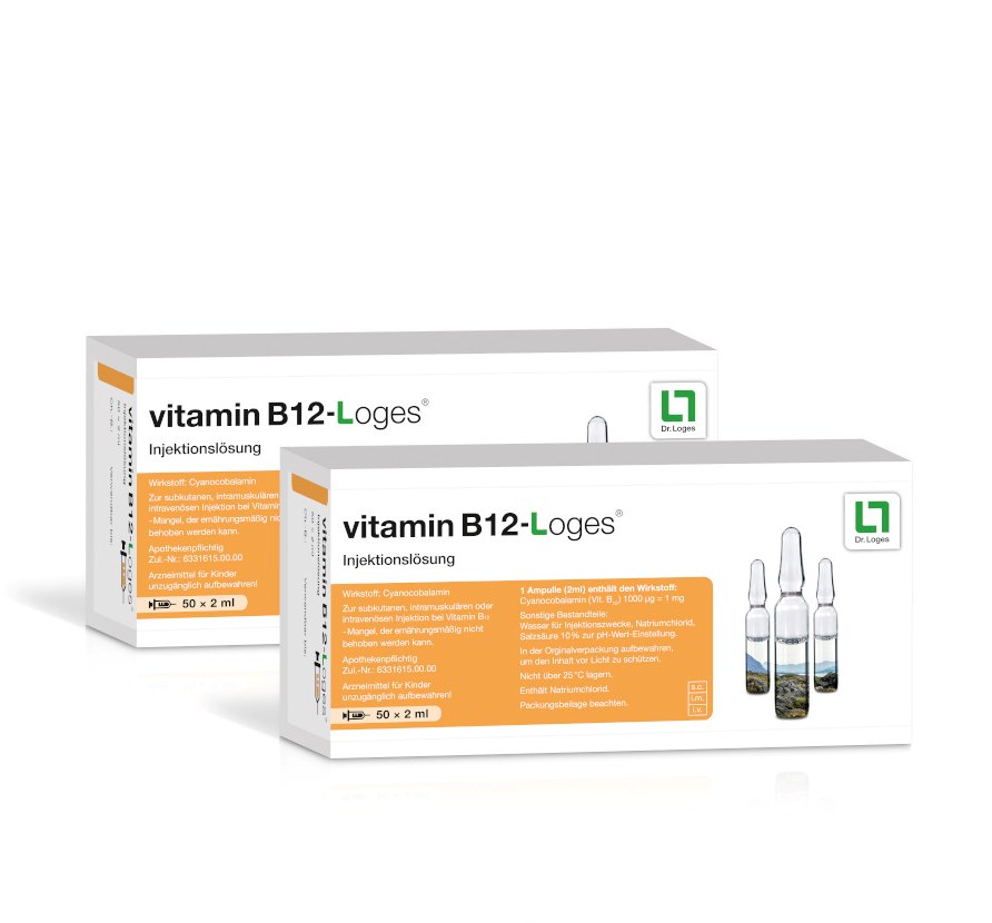 vitamin B12-Loges Injektionslösung 100X2 ml Ampullen