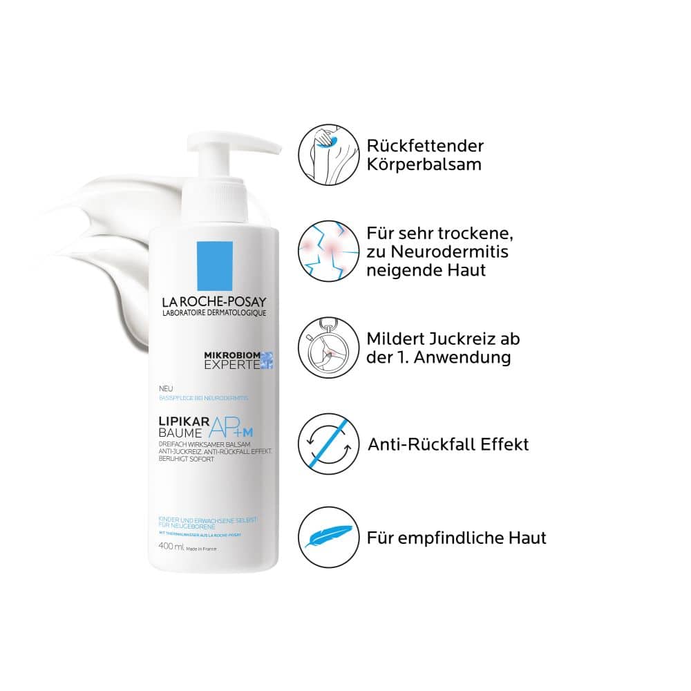 LA ROCHE-POSAY LIPIKAR BAUME AP+M 400 ml Creme