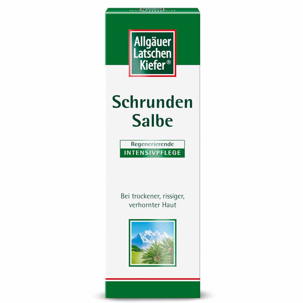Allgäuer Latschen Kiefer Schrunden Salbe Regenerierende INTENSIVPFLEGE 90 ml Salbe